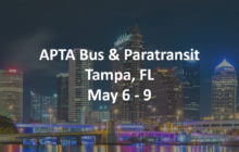 APTA Bus & Paratransit conference advertisement.